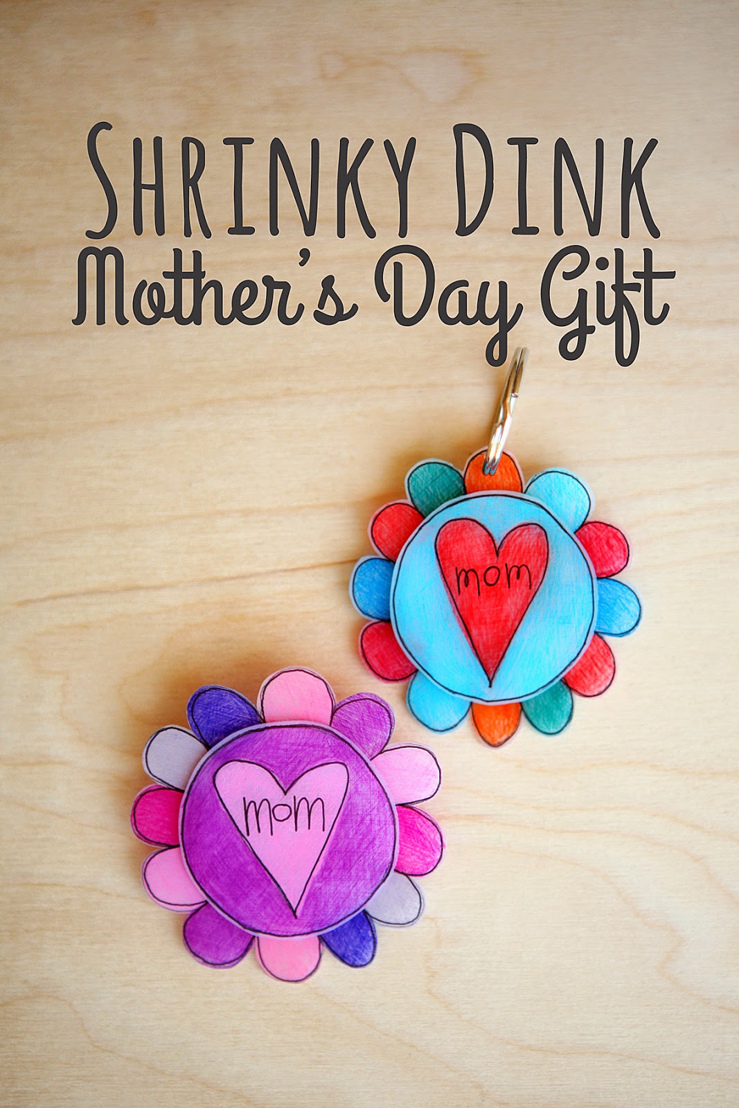 Shrinky Dinks Mother's Day Gift - Eighteen25
